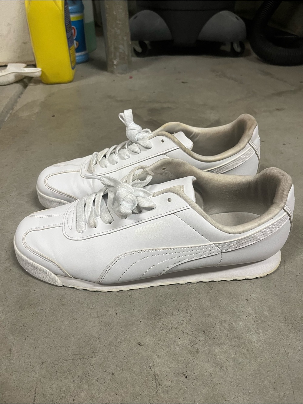 Puma White Men’s Athletic Sneakers